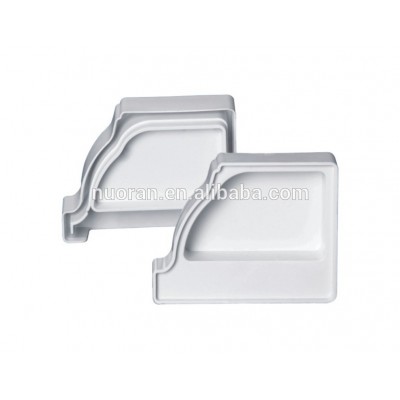 Corrosion Resistance pvc rain gutter end cap ghana pvc rain gutters