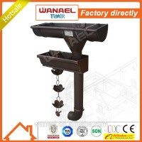 Foshan China Supplier Wanael Pure Copper Gutter Rain Chain