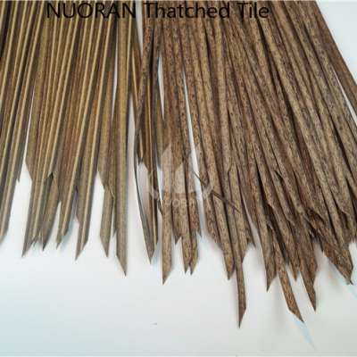 China Suppliers decorative Synthetic Artificial PVC Thatch Roof