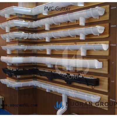 pvc plastic roofing tiles/pvc rainwater gutters/plastic corrugated roofing sheet