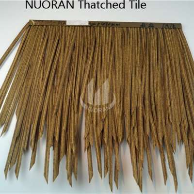 Easy Installation  decorative Synthetic Artificial PVC Thatch Roof